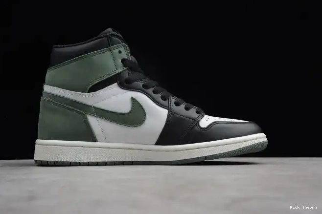 Kicktheory Clay 1 OG Air Jordan Retro High 555088-135 Green 0517
